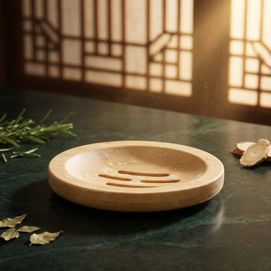 Bamboo Soap Dock