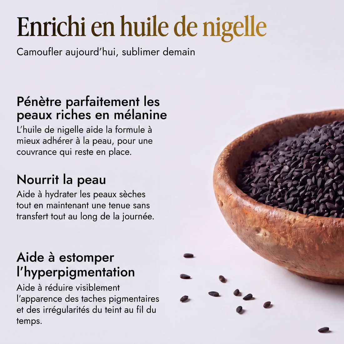 Perfecteur de Teint pour le Corps à l'Huile de Nigelle