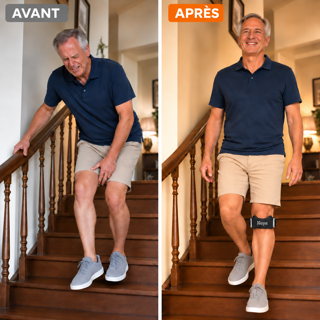 Sangle De Genou | Maintien ciblé sans encombrement
