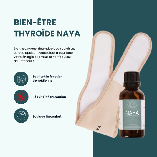 Pack Bien-Être Thyroïde (Enveloppement + Huile de Ricin)