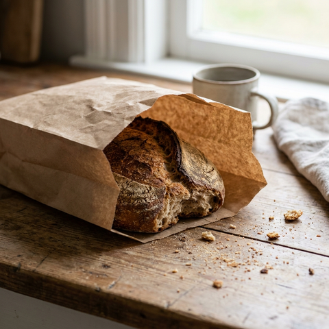 Paper Bags Turn Bread Into Cardboard Overnight